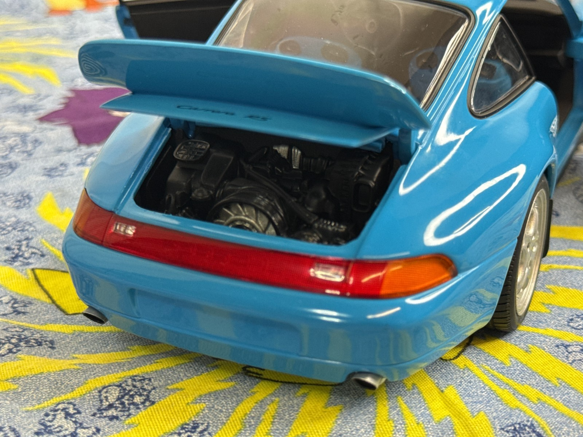 UT MODELS PORSCHE 911/993 1:18 SCALE DIECAST CAR BLUE NO BOX | eBay
