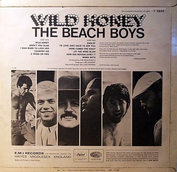 The Beach Boys - Wild Honey (LP, Album, Mono) | eBay UK
