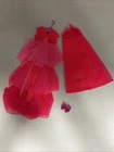 HTF Vtg Barbie 1970 Julia Pink Fantasy Dress & Peignoir 1754 Rose Pink Mattel R1