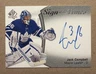 2021-22 UD SP Authentic Jack Campbell Sign of the Times On Card Auto Maple Leafs