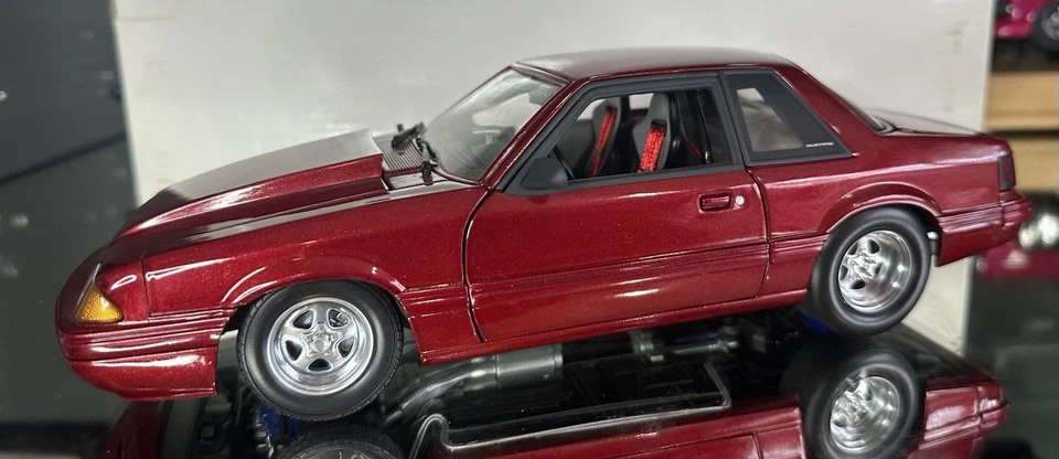 GMP 1989 Ford Mustang Ground Pounder 1/18 EXTREMELY RARE NO BOX! - Image 2 of 4