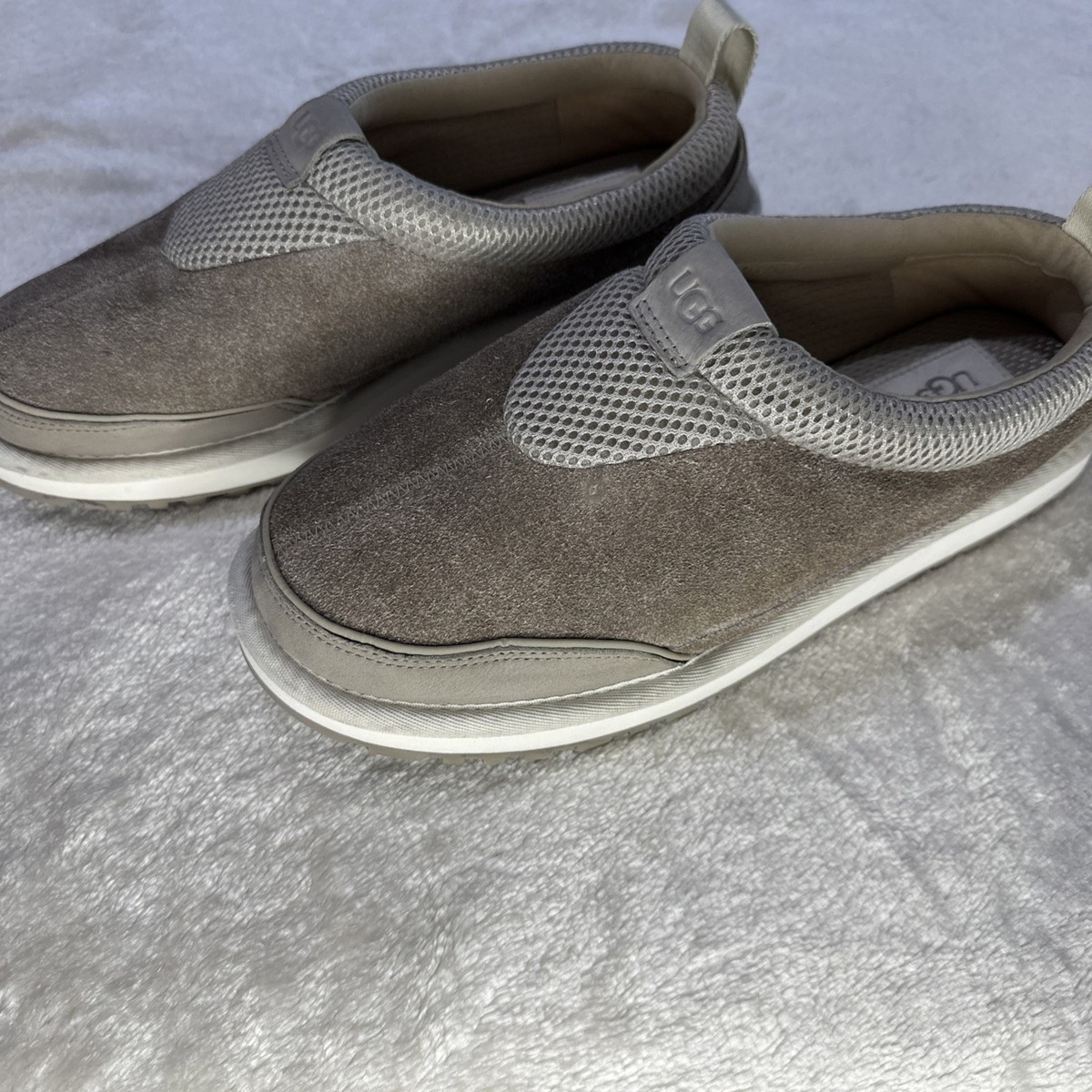 UGG Tasman IOE Size 9 Men’s Color Ceramic Suede Slipper Unisex View 2
