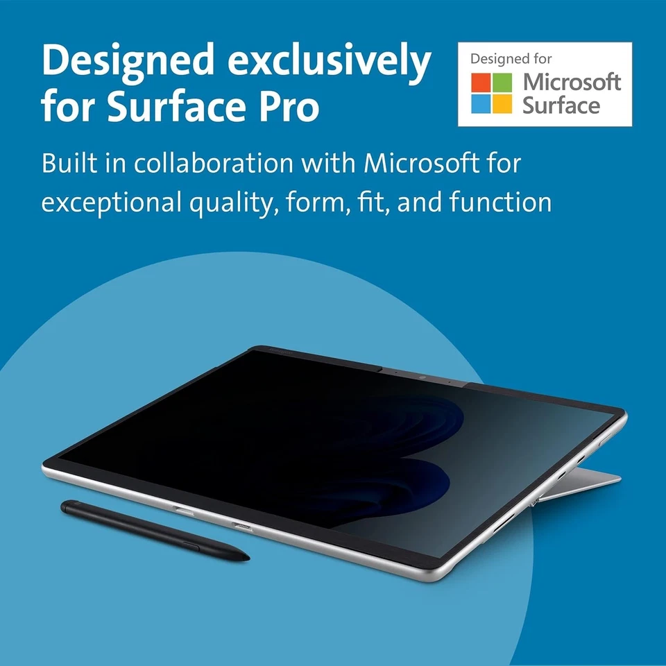 Surface Pro Magnetic Privacy Screen with Blue Light Filter & Anti-Glare Finish - Image 4 of 4