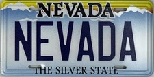 Nevada State License Plate Novelty Fridge Magnet