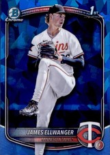 2025 Bowman Draft Sapphire Edition #BDC-164 James Ellwanger