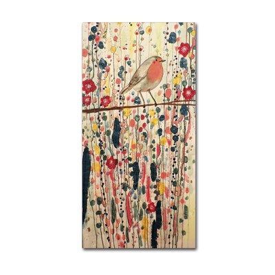 Je Ne Suis Pas Qu'un Oiseau by Sylvie Demers Wall Hanging, 10'' x 19''