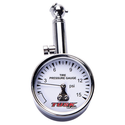 #ad Tusk Low Pressure Dial Tire Gauge 0 15 PSI Analog MPN 162 159 0001 $25.99