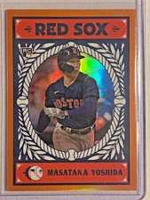 2023 Bowman Chrome Ascensions Orange Refractor /25 Masataka Yoshida #BA-22