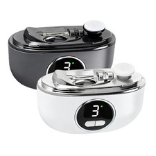 3 In 1 Automatic Electric Nail Clipper With Polishing Nail Trimmer Cutter W/ LED