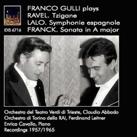 Franck / Lalo / Rave - Franco Gulli Plays Ravel, Lalo And Frank [New Cd]