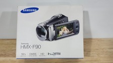 Samsung HMX-F90 camcorder w/ 52x optical zoom-new open box