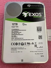 SEAGATE ST12000NM001G ENTERPRISE EXOS X16 12TB 3.5 SATA HDD