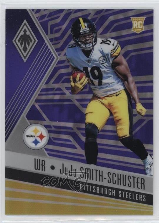 2017 Panini Phoenix Rookies Purple /149 JuJu Smith-Schuster #125 Rookie RC