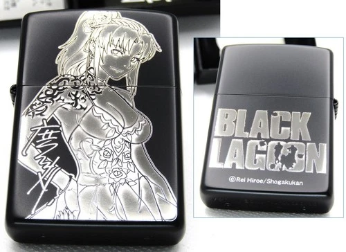 Black Lagoon Revy 20th Anniversary Zippo Oil Lighter 2021 MIB Super Rare