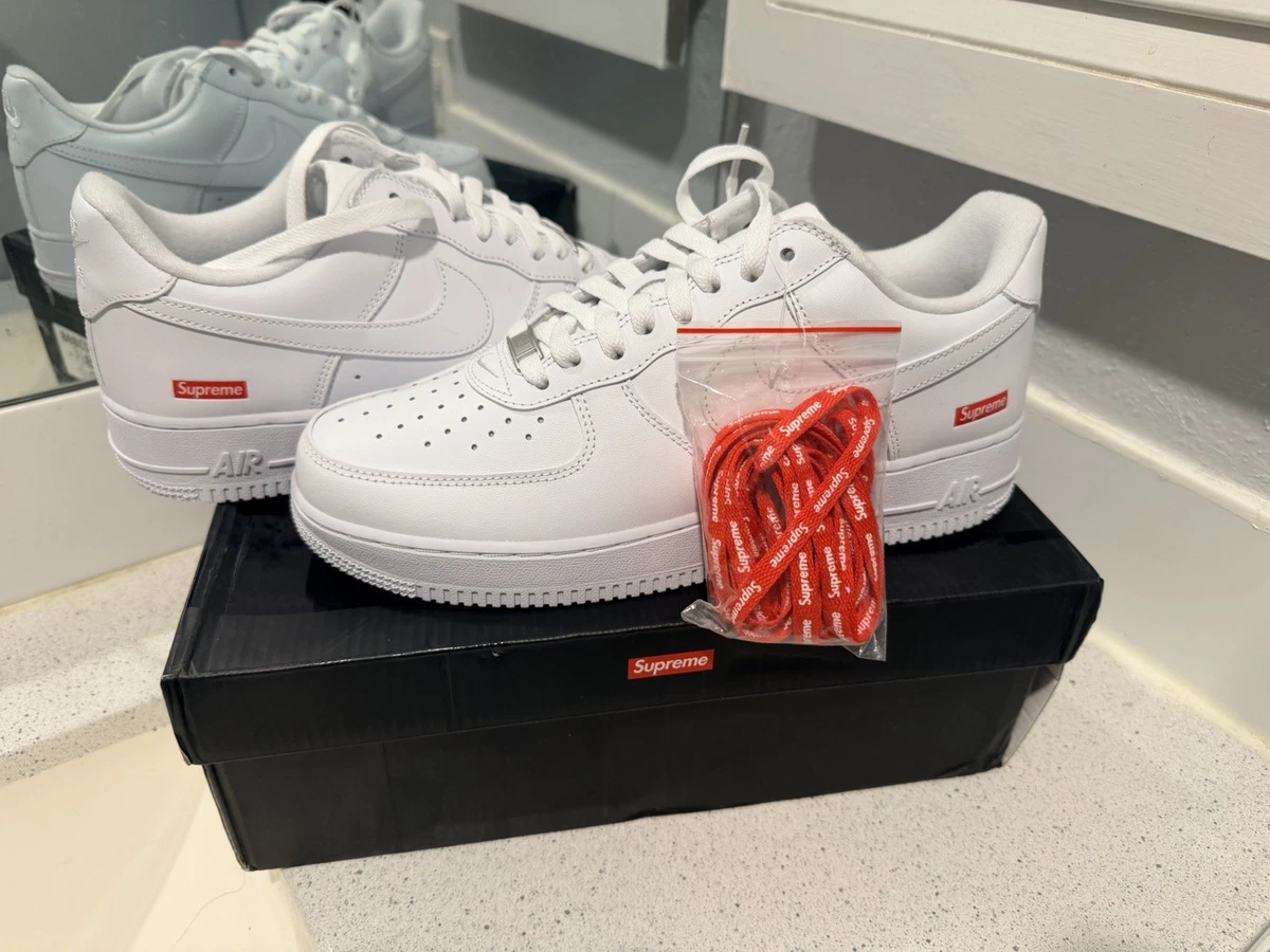 Las mejores ofertas en Nike Supreme x Air Force 1 Low Box Logo