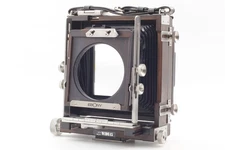 [Near MINT] EBONY New Wide 45 4x5 Large Format Wooden Film Camera From JAPAN