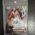 24-25 Chrome Prospect Autographs Asa Newell #8 Black Wave Refractor