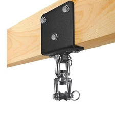 Heavy Duty Punching Bag Hanger - 360° Swivel I-Beam Mount Ceiling Installatio...