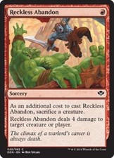 Reckless Abandon - Light Play MTG Duel Decks: Speed vs Cunning