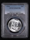 1950 P Half Dollars Franklin PCGS MS-65 FBL