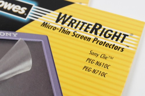 45 protecteurs d'écran Fellowes SONY Clie PDA PEG-N610C PEG-N710C WriteRight 98097 - Photo 2 sur 7