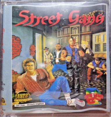COMMODORE 64/128 -- STREET GANG (EUROGOLD/SOFTGOLD - DISK)