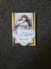 2023 Topps Five Star Baseball Drew Waters Rookie Five Star Autograph SC8929