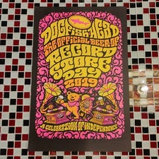 Dogfish Head Beer ~ Grateful Dead ~ Dancing Bear ~ 2019 Record Store Day Poster