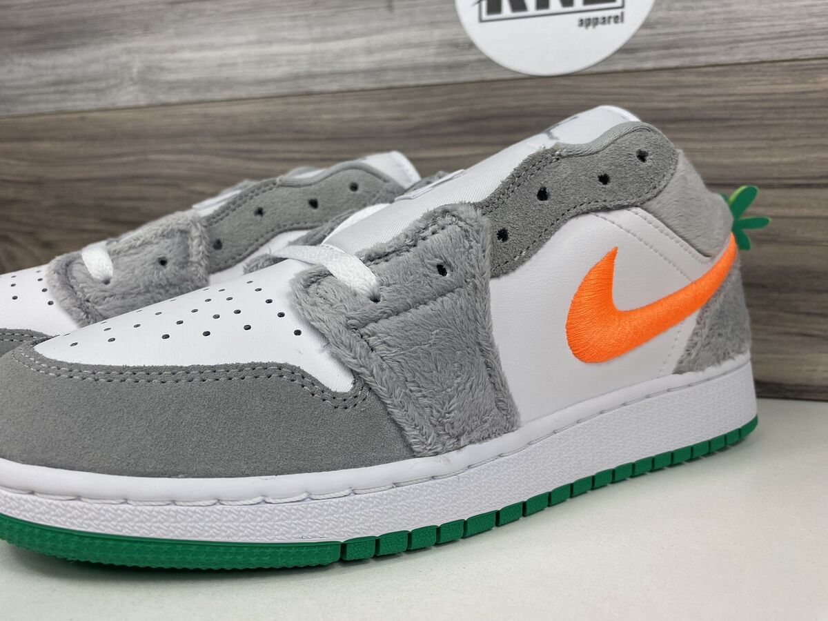 Nike Air Jordan 1 Low SE Smoke Grey Orange White (DZ6333 083 Nike Air Jordan 1 Low SE Smoke Grey Orange White (DZ6333 083