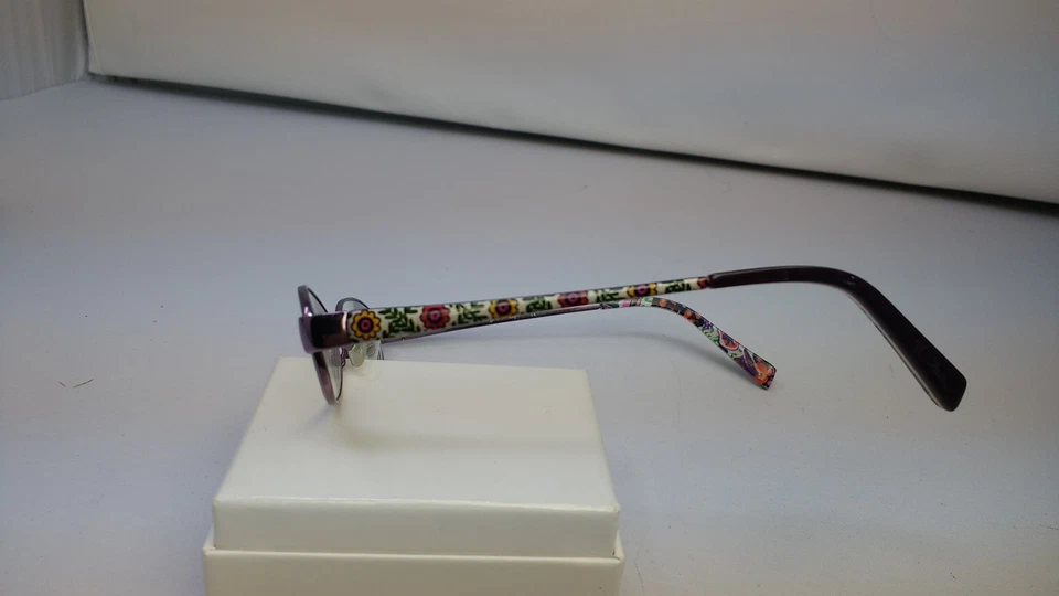 Vera Bradley Lily VLV Purple Eyeglass  46-16-130 FLEX HINGES B865 - Image 2 of 4
