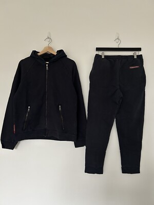 Prada Navy Tracksuit Hoodie And Bottoms UK