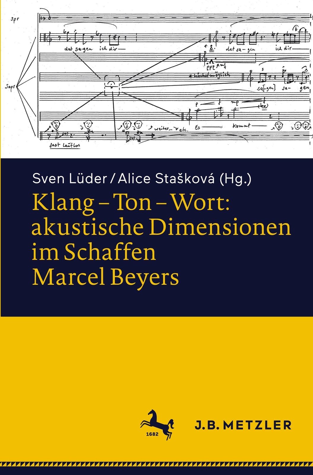 Thumbnail - Klang ¿ Ton ¿ Wort: Akustische Dimensionen Schaffen Marcel Beyers
