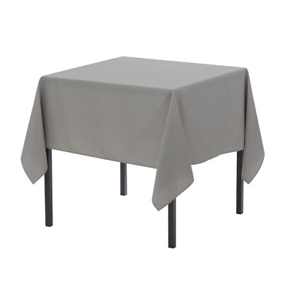 YCC Linens - Square Polyester Tablecloths for Weddings, Parties, and Home Use