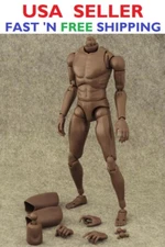 ZY TOYS 1/6 Narrow Shoulder African American Male Body for TTM18 TTM19