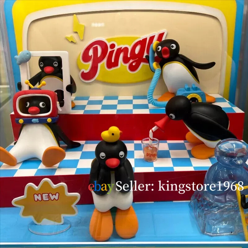 PINGU フィギュア Trading Figure Pingu Emotion Collection 6pcs Box