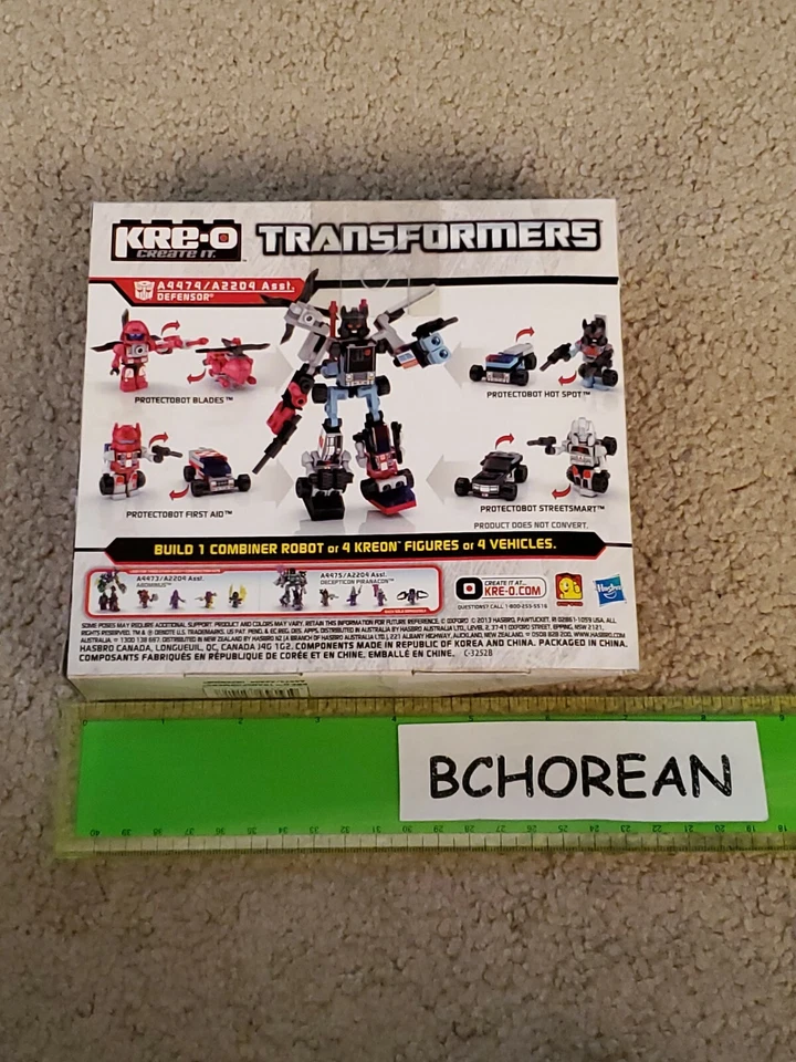 Transformers Kre-o Kreo Micro Changers Combiners Autobot Defensor NEW - Image 2 of 2