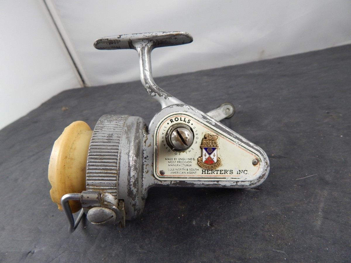 classic HERTER'S Rolls SPINNING REEL | eBay