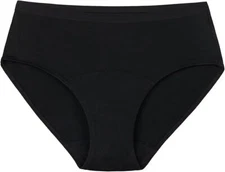 Icon By Thinx Speax Hiphugger Women Ladies Underwear Bladder Moderate Leak Black