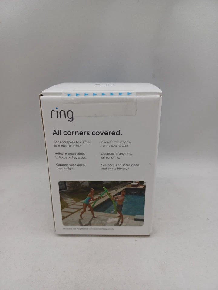 RING New & Sealed: STICK UP CAM BATTERY, Wireless Indoor/Outdoor Camera #5552 - Image 2 of 2