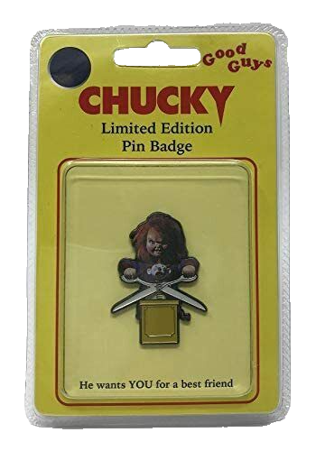 OFFICIAL CHUCKY LIMITED EDITION PIN BADGE BRAND NEW!