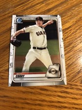 2020 Bowman Chrome BCP-242 Seth Corry - San Francisco Giants