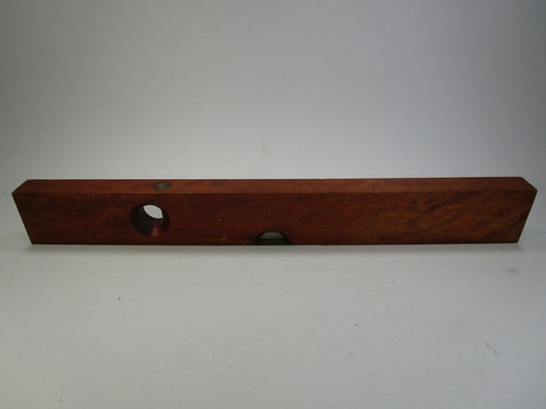 Vintage Antique Bedortha Borrs Level 22” Wood Work Carpenter Level Windsor CT. - Picture 4 of 7
