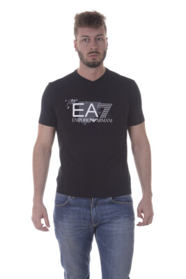 Emporio Armani EA7 T-Shirt Man Black 3YPTF5PJ18Z 1200 Sz XXL MAKE OFFER