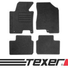 Fussmatten für Kia Cee'd II Bj. 2012- Graphit / Anthrazit Textil Fußmatten