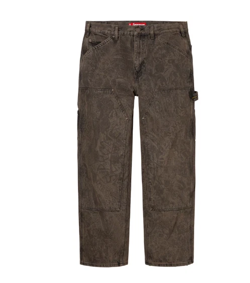 Pantalon de peintre Supreme double genou denim Liberty FW24 taille 32 NEUF en main
