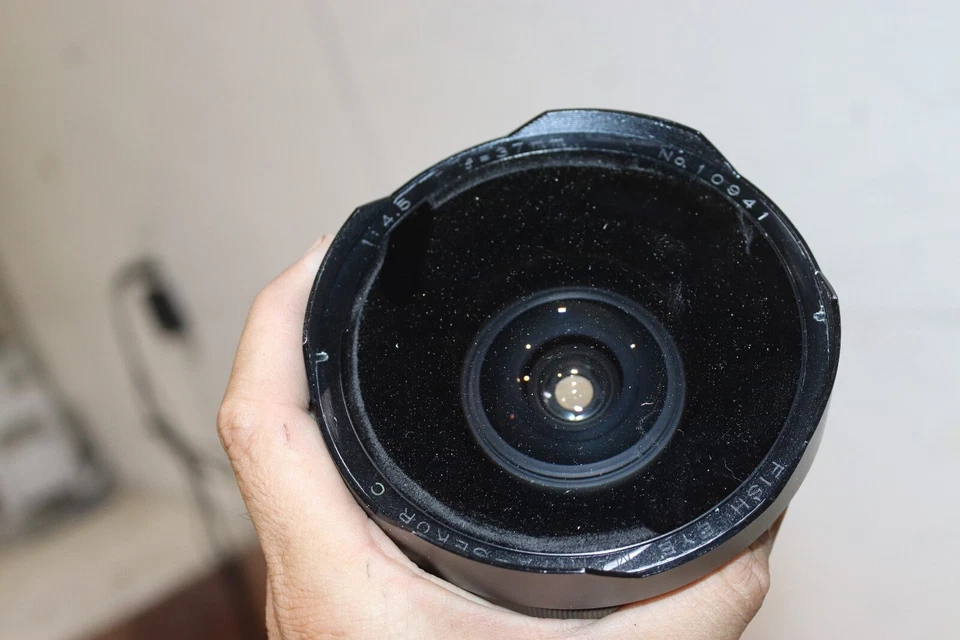MAMIYA SEKOR FISHEYE Fish Eye f=37mm f/4.5 Lens #10941 - Image 2 of 3