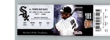 Tampa Bay Rays vs Chicago White Sox 4/27/2013 Full Ticket -  Adam Dunn HR