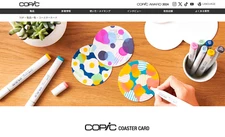 ON HAND Too Copic Acrea Opaque Water-based Marker 24 color set with coaster card