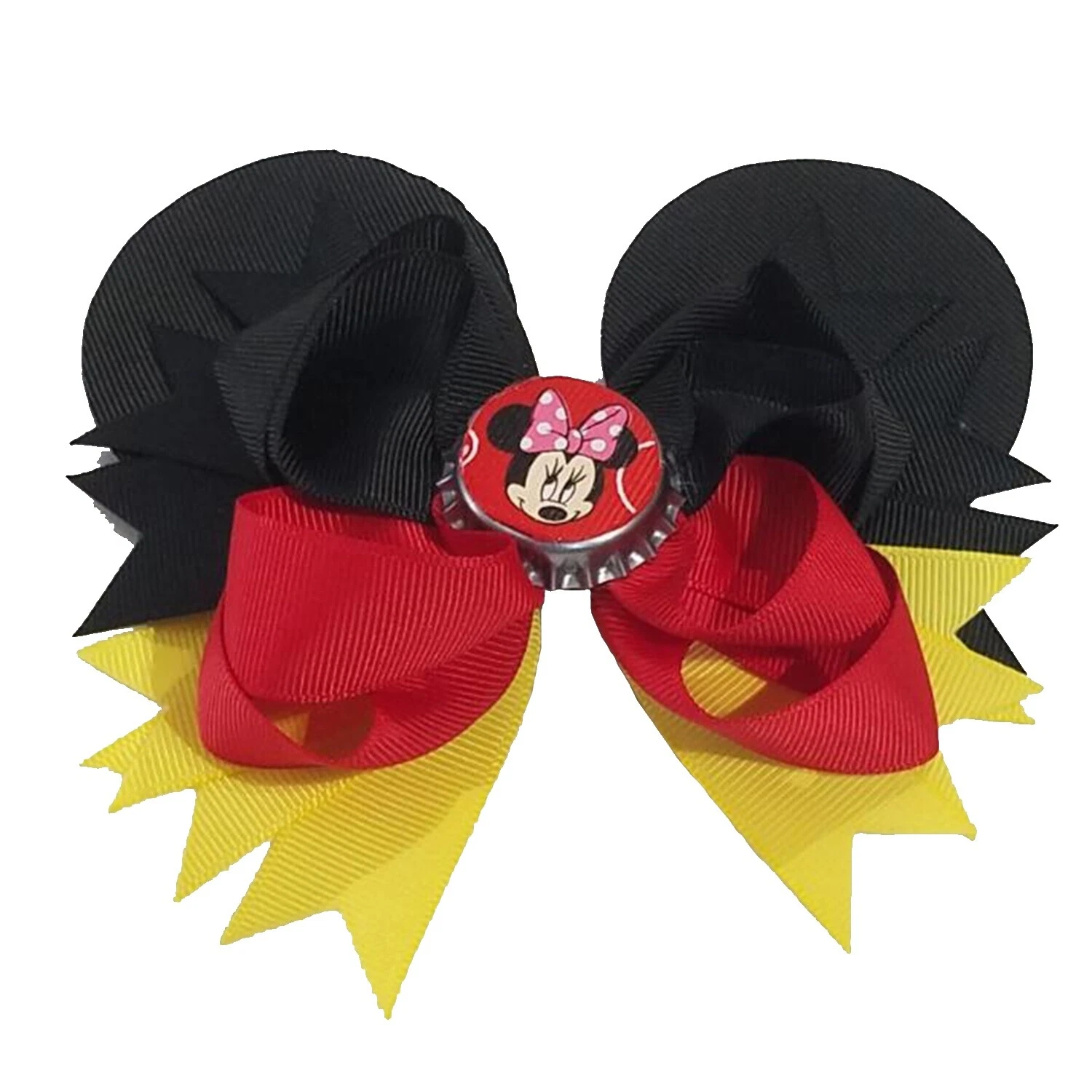 Horquillas Pelo Cabello Multicolor de Minnie Mouse Para Niñas