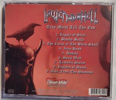 Louder Than Hell True Metal Till The End New CD Heavy Metal